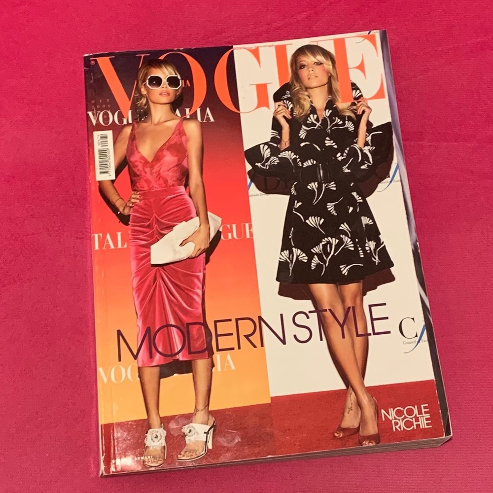 Vintage Italian Vogue October 2006